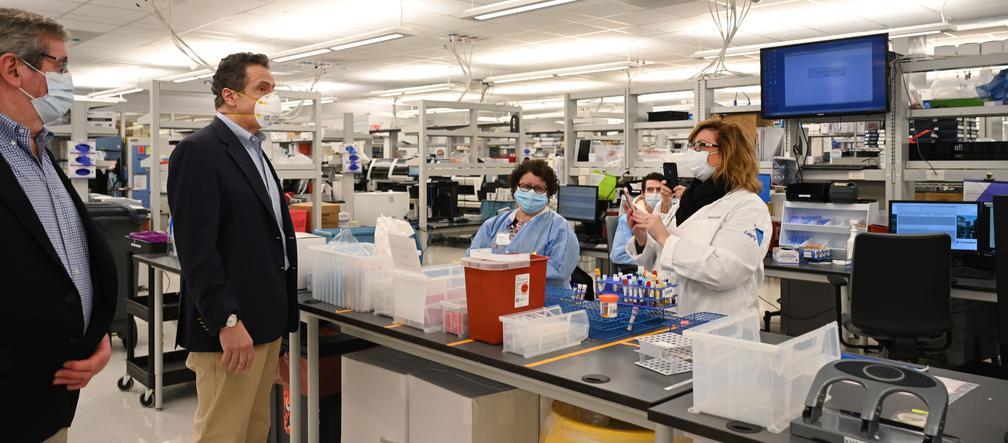 NY przebada 40 tysięcy osób dziennie