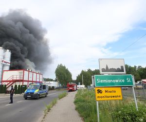 Pożar w Siemianowicach Śląskich