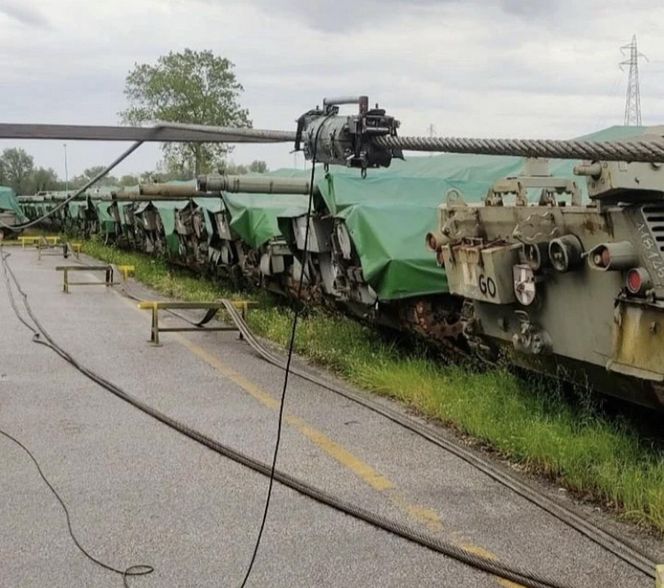 Szwajcarskie czołgi Leopard 1A5 dla Ukrainy