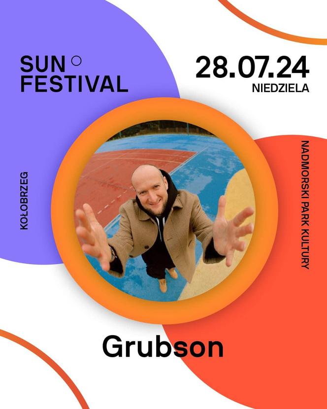 Grubson na Sun Festival 28 lipca