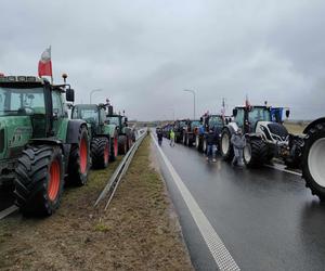 Rolnicy protestowali w Konarzycach pod Łomżą! ZDJĘCIA