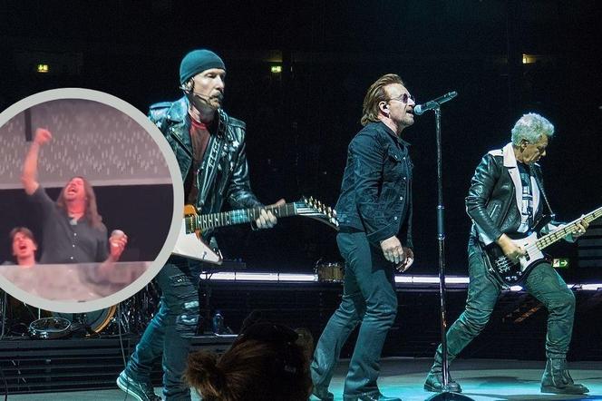 Dave Grohl szaleje na koncercie U2. To wideo podbija sieć