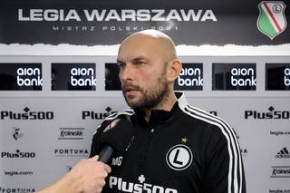 Cracovia - Legia: Gołębiewski chce mieć na mecz wypoczęty zespół
