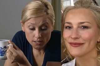 Barwy szczęścia. Aldona (Sylwia Juszczak-Krawczyk), Sylwia Juszczak-Krawczyk na planie