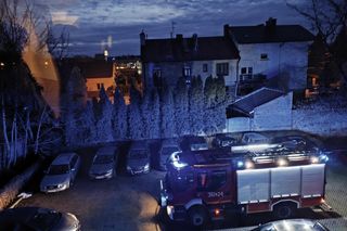 Tarnów. Bohaterski sąsiad uratował kobietę. Ryzykował życiem, żeby walczyć z ogniem