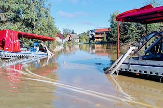 Straty po powodzi w Małopolsce sięgają 88 mln złotych. Zniszczone drogi i mosty