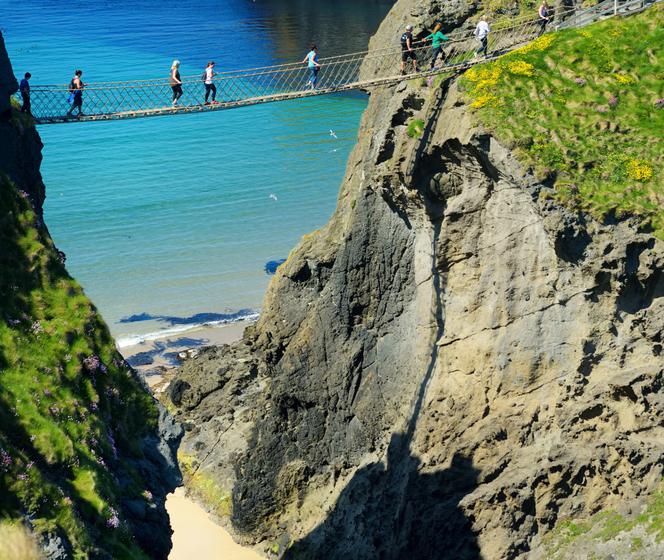 Most linowy Carrick-a-Rede 