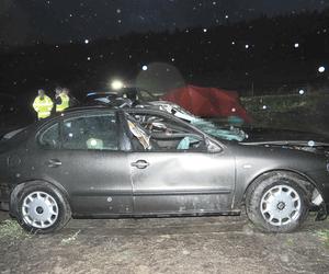 Tragiczna śmierć młodej kobiety w stawie! Wcześniej uderzyła autem w łosia [ZDJĘCIA]