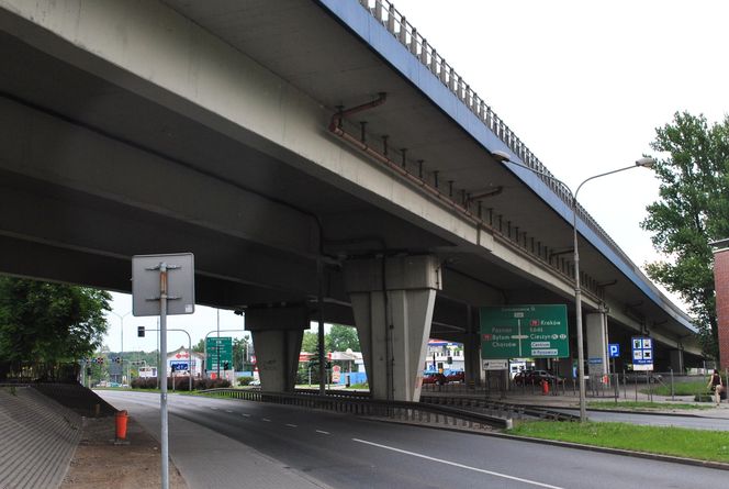 Estakada na ul. Orląt Lwowskich w Katowicach