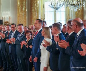 Karol Nawrocki na Zamku Królewskim 