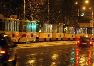 Warszawa, wypadek tramwaju