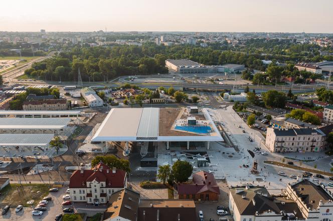 Na dachu dworca w Lublinie powstaje strefa wypoczynku
