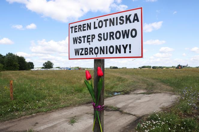 Wypadek samolotu w miejscowości Chrcynno