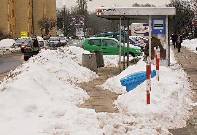 Czekają aż się roztopi