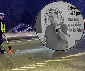 Nie żyje Piotr Miernicki. Zginął w wypadku ambulansu na Mazowszu. Odpoczywaj drogi kolego