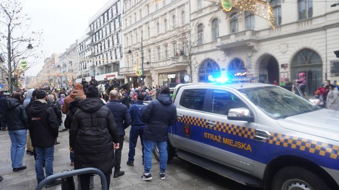 Wielka Szarża w centrum Łodzi. Oddziały konne przeszły przez Piotrkowską