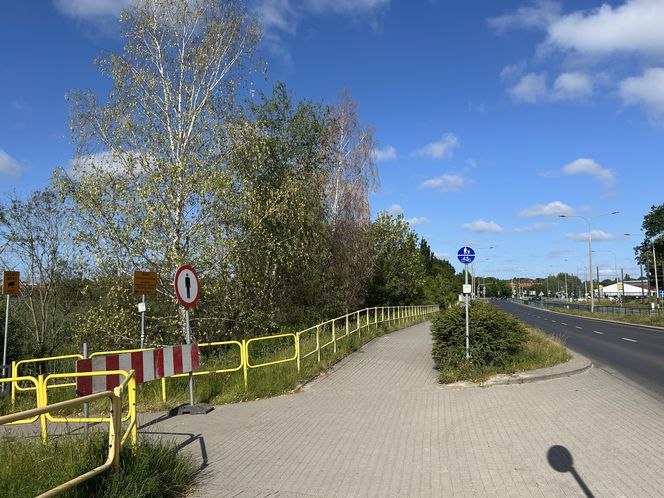 Łynostrada w Olsztynie zalana. Będą naprawy, a może i kładka!