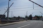 Akcja Bezpieczny piątek na przejeździe kolejowym w Sterkowcu