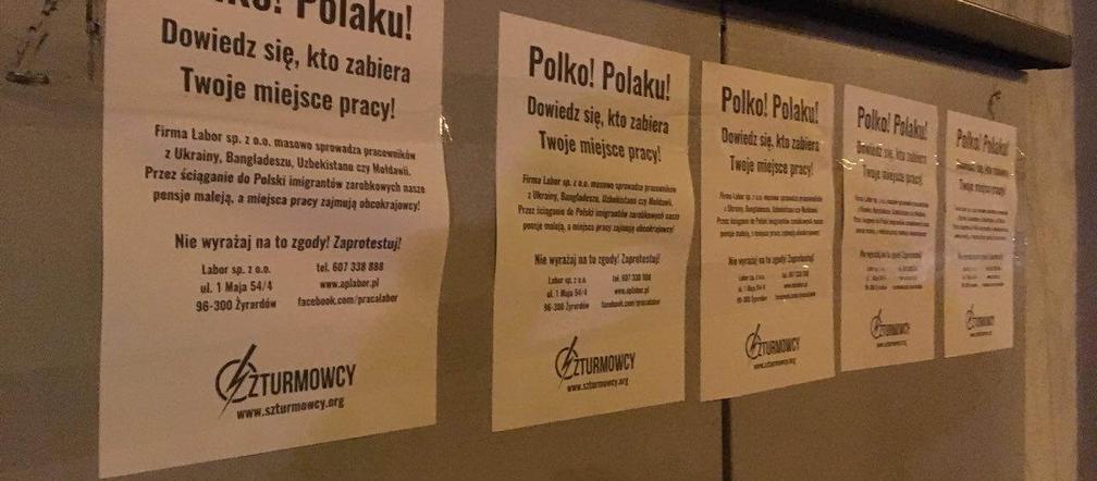 Nacjonaliści nawołują do bojkotu pracowników ze wschodu