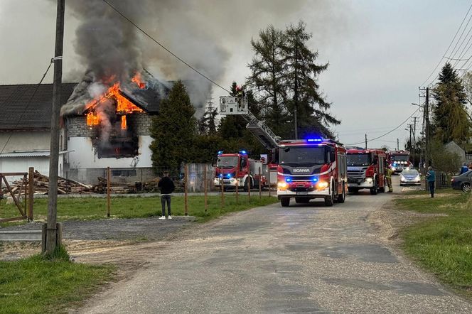 Groźny pożar w Pszowie