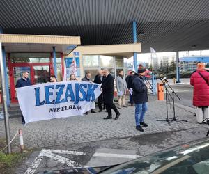 Strajk pod Browarem Leżajsk. Mieszkańcy walczą o zakład