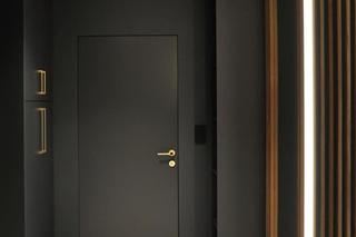 Czarna ściana - inspiracje