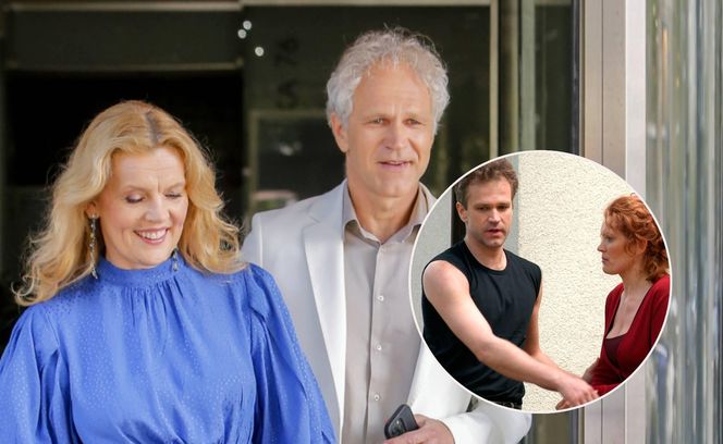 Dorota Chotecka i Radosław Pazura