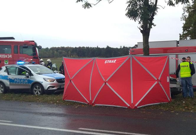 Tragedia pod Brodnicą. W Czekanowie kierowca osobówki UDERZYŁ W DRZEWO!