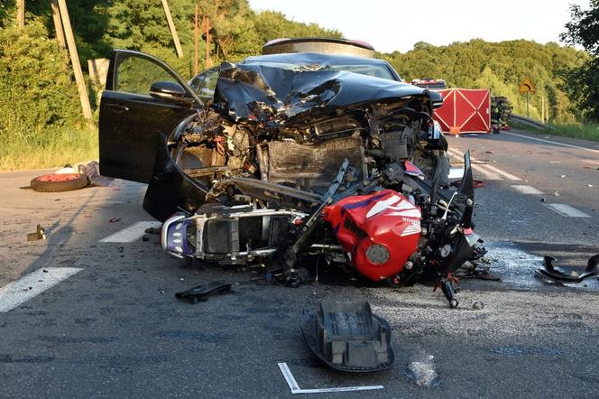 Nie żyje motocyklista. Tragiczny wypadek w Skołyszynie  