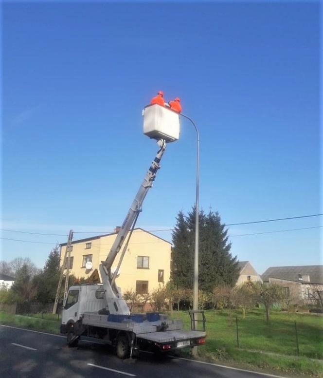 Modernizują oświetlenie w gminie Lubawa