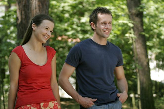 M jak miłość odc. 528. Kuba (Przemysław Cypryański), Małgosia (Joanna Koroniewska) - 2007 r. 