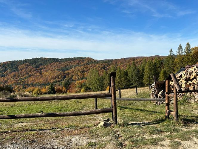 Małopolskie pasmo górskie zachwyca jesiennym pięknem. Ukryta perełka z widokiem na tatry 