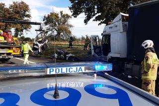 Śmiertelny wypadek na DK nr 91 w Ostaszewie! Nie żyje kierowca [AKTUALIZACJA]