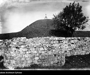 Badania archeologiczne na kopcu Kraka w 1933 r.