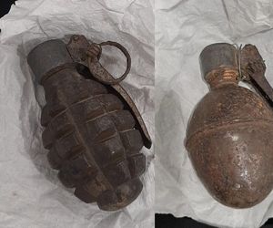 Przyniosła granaty na komendę policji. Zdradziła, skąd je miała