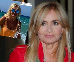 Monika Olejnik w stroju kąpielowym. Niesamowita figura 66-letniej dziennikarki 