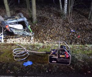 Tragiczny wypadek  na trasie Czerwona Wieś – Kąty