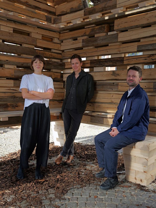 Barn Again - jeden z dwóch prezentowanych na Biennale pawilonów