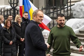 Premier Donald Tusk spotkał się w Kijowie z prezydentem Wołodymyrem Zełenskim