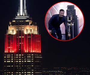 Robert Lewandowski w Nowym Jorku! Rozświetlił Empire State Building na Święto Niepodległości! 
