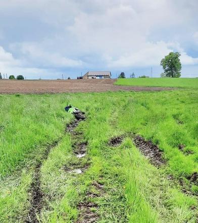 Policjant z iławskiej grupy SPEED dogonił motocyklistę ... na rowerze!