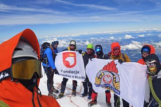 Udało się! Strażacy zdobyli Mont Blanc! Finał wyprawy ekipy z Tarnowa 
