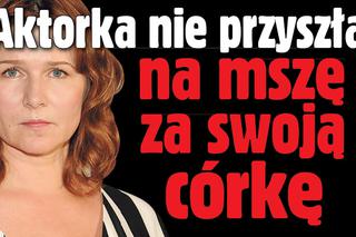 Grażyna Błęcka-Kolska nie przyszła do kościoła na mszę za swoją córkę Zuzannę!