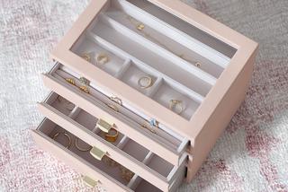 Stackers, szkatułka na biżuterię Classic, z trzema szufladami