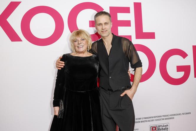 Dorota Stalińska i Maciej Zakościelny na premierze filmu