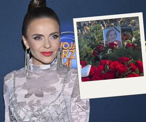 Edyta Herbuś pokazała grób babci. Wcześniej wzruszająco ją pożegnała