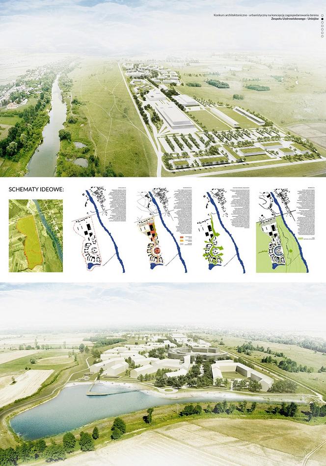 Zagospodarowanie terenu uzdrowiska geotermalnego w Uniejowie