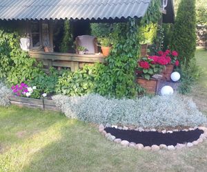 Ogrodowy kącik w stylu retro 