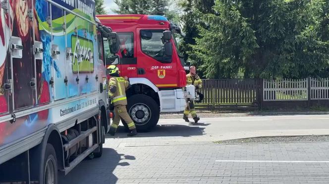 12-letni chłopiec sam wyczołgał się spod ciężarówki. Szokujące nagranie