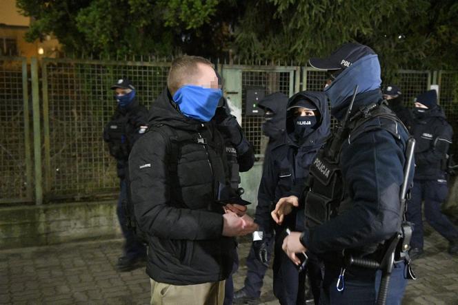 Protest pod domem Kaczyńskiego